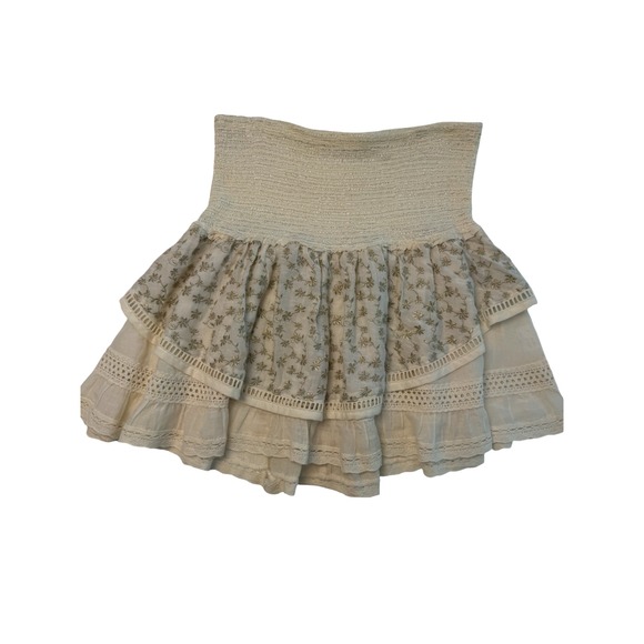 Ramy Brook Dresses & Skirts - Ramy Brook | Mini Skirt Size S In Creme and Gold
